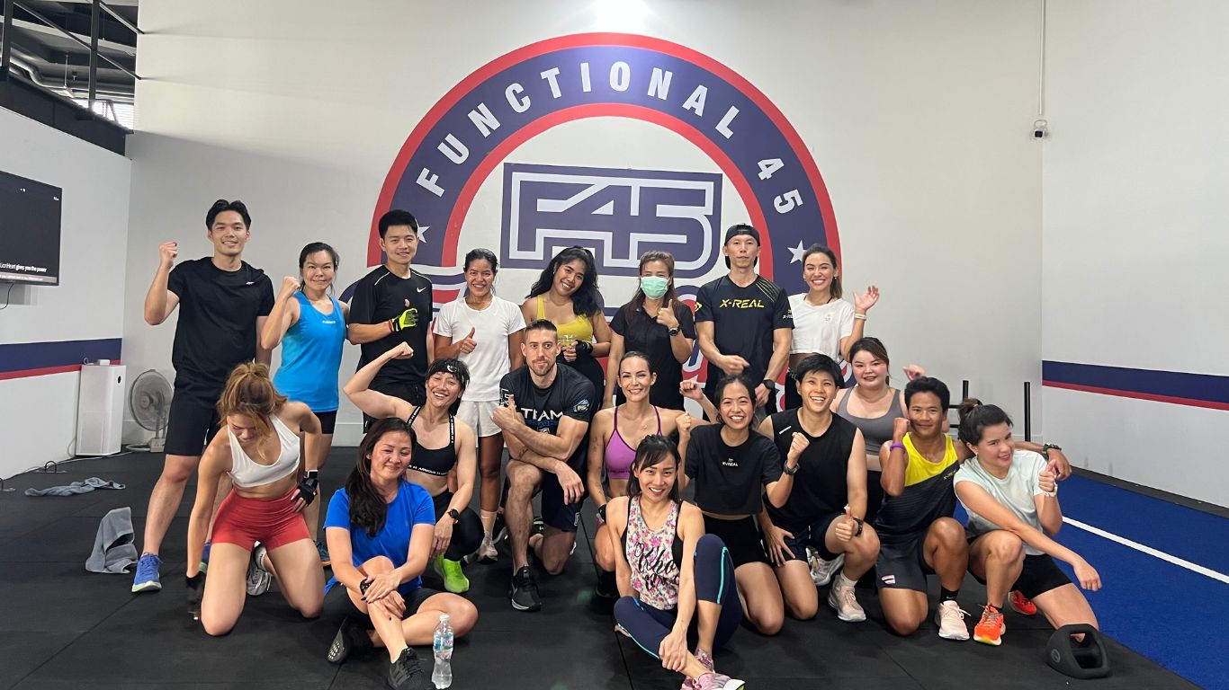 กิจกรรม Meet &Sweat กับ F45 สาขาอโศก